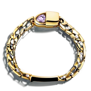 Gold Bracelet For Special Occasions PNG Imp