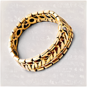 Gold Bracelet For Special Occasions PNG Kps66