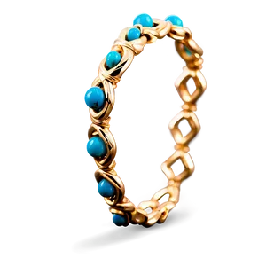 Gold Bracelet With Beads PNG Ulj