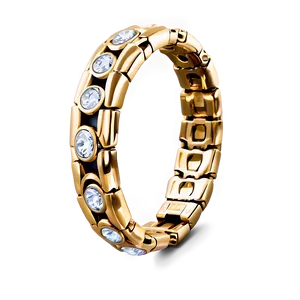 Gold Bracelet With Diamonds Png Iff PNG image