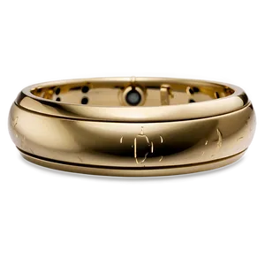 Gold Bracelet With Engraving PNG 06282024