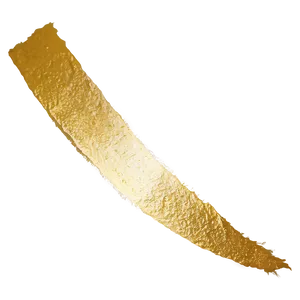 Gold Brush Stroke PNG 44