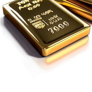 Gold Bullion Stack PNG Gah16