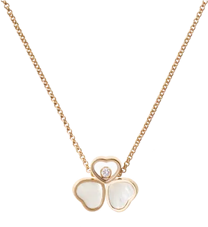 Gold Butterfly Pendant Necklace