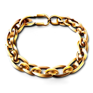 Gold Chain A PNG