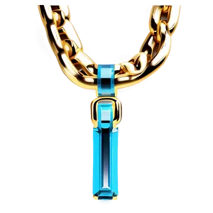 Gold Chain Accessory PNG 05042024