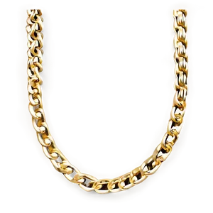 Gold Chain Accessory PNG 10