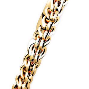 Gold Chain Bracelet PNG Irs