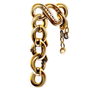 Gold Chain Craft PNG Ubn PNG