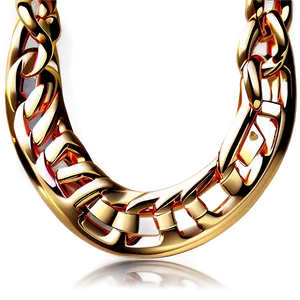 Gold Chain Detail PNG Wfo57