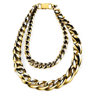Gold Chain For Men PNG Mui42