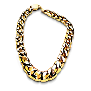Gold Chain For Pendant PNG Vng