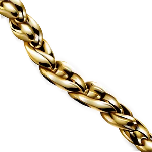 Gold Chain PNG 77