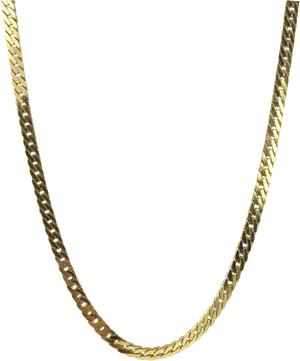 Gold Chain Thug Life Accessory PNG image