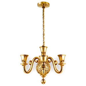 Gold Chandelier Png 57 PNG image