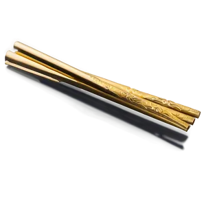 Gold Chopsticks Png 05252024 PNG image