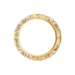 Gold Circle Frame For Invitation PNG Tif33 PNG