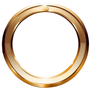 Gold Circle Frame For Logo PNG Wbn PNG