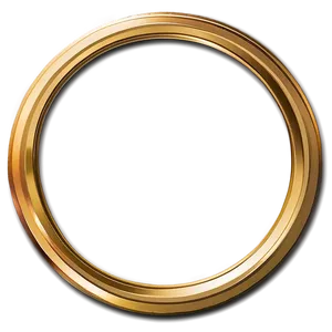 Gold Circle Frame Png Kcl PNG image