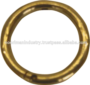 Gold Circular Barbell Piercing Jewelry PNG image