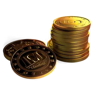 Gold Coins And Cash Png Fns PNG image