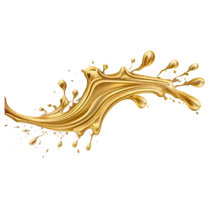 Gold Color Splash Png 06252024 PNG image