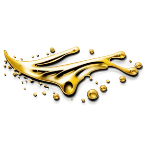 Gold Color Splash PNG Vuk75 PNG