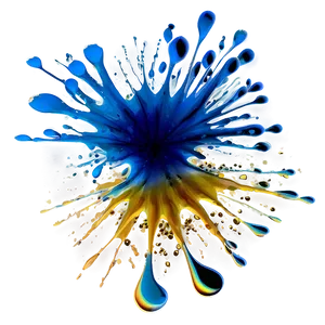 Gold Color Splash PNG Wgl PNG
