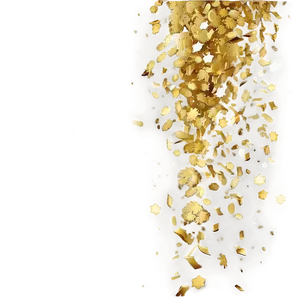 Gold Confetti Brilliance PNG Ppn15 PNG