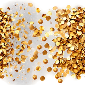 Gold Confetti Celebration Png 05252024 PNG image