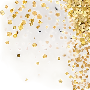 Gold Confetti Glitz Png 31 PNG image