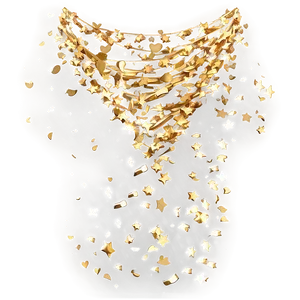 Gold Confetti Merriment PNG 05252024 PNG
