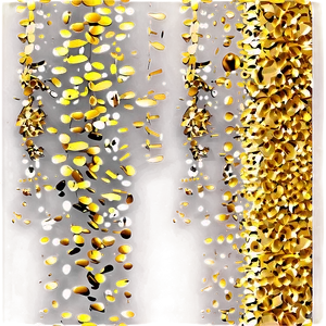 Gold Confetti Radiance PNG 33 PNG