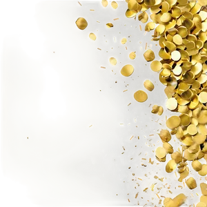 Gold Confetti Revelry PNG Yuy27 PNG