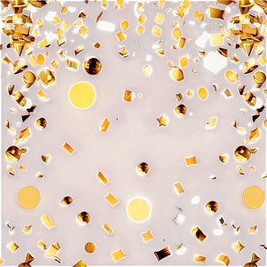 Gold Confetti Splendor PNG Ylv PNG