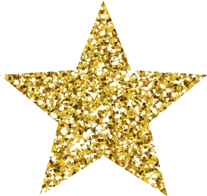 Gold Confetti Star Graphic PNG image