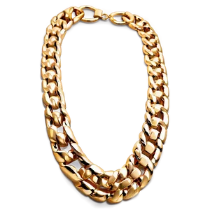 Gold Figaro Chain PNG Mdt PNG