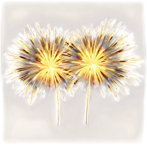 Gold Fireworks Bonanza PNG 06292024 PNG