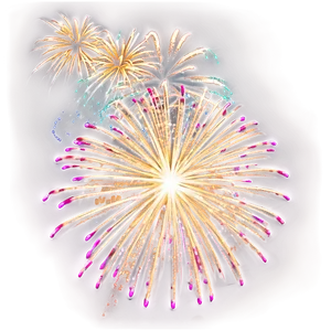 Gold Fireworks Fiasco PNG 68 PNG