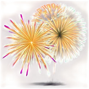 Gold Fireworks Fiasco PNG 76 PNG
