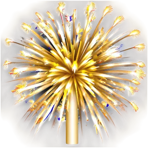 Gold Fireworks Jubilee PNG Hbj96 PNG