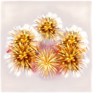 Gold Fireworks Mirage PNG Mwd9 PNG