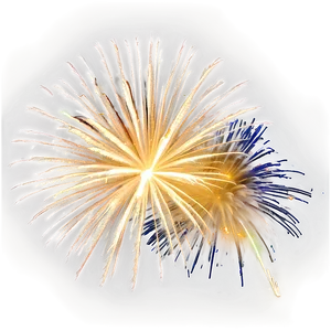 Gold Fireworks Spectacle Png Kuk33 PNG image