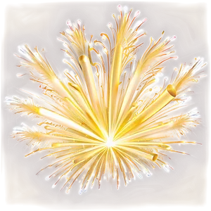 Gold Fireworks Symphony PNG Vsv54 PNG