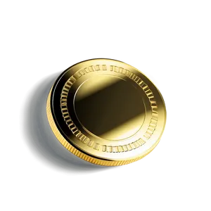 Gold Foil Coin Png 24 PNG image