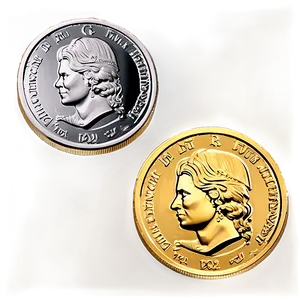 Gold Foil Coin PNG Duh75 PNG