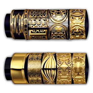Gold Foil Patterns PNG 79 PNG