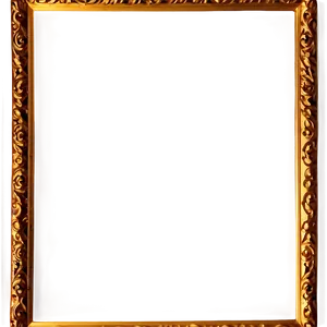 Gold Frame A PNG
