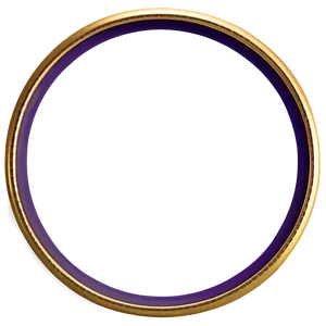 Gold Frame Ornament PNG Tbp