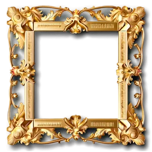 Gold Frame PNG Ala